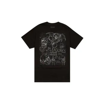 PLEASURES Homework T Shirt 'Black'