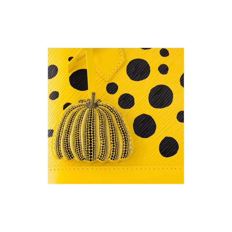LOUIS VUITTON X Yayoi Kusama Alma Bb Yellow/Black-4