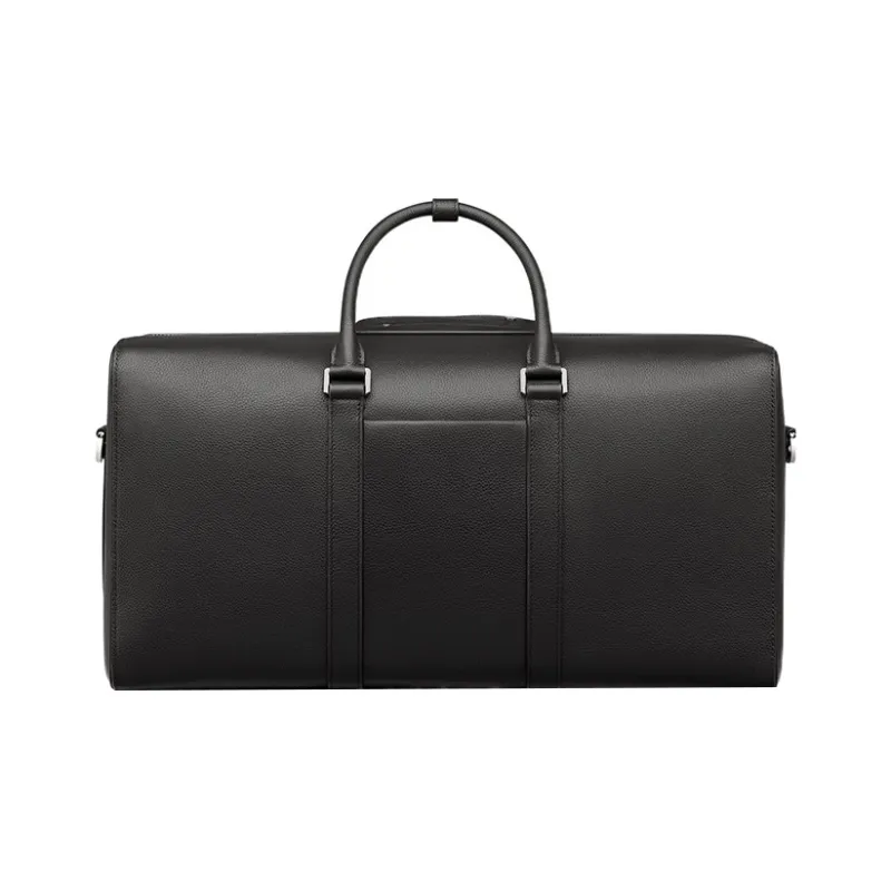 DIOR Lingot Grained Calfskin One Shoulder Crossbody Portable Travel Bag Men's Black-3