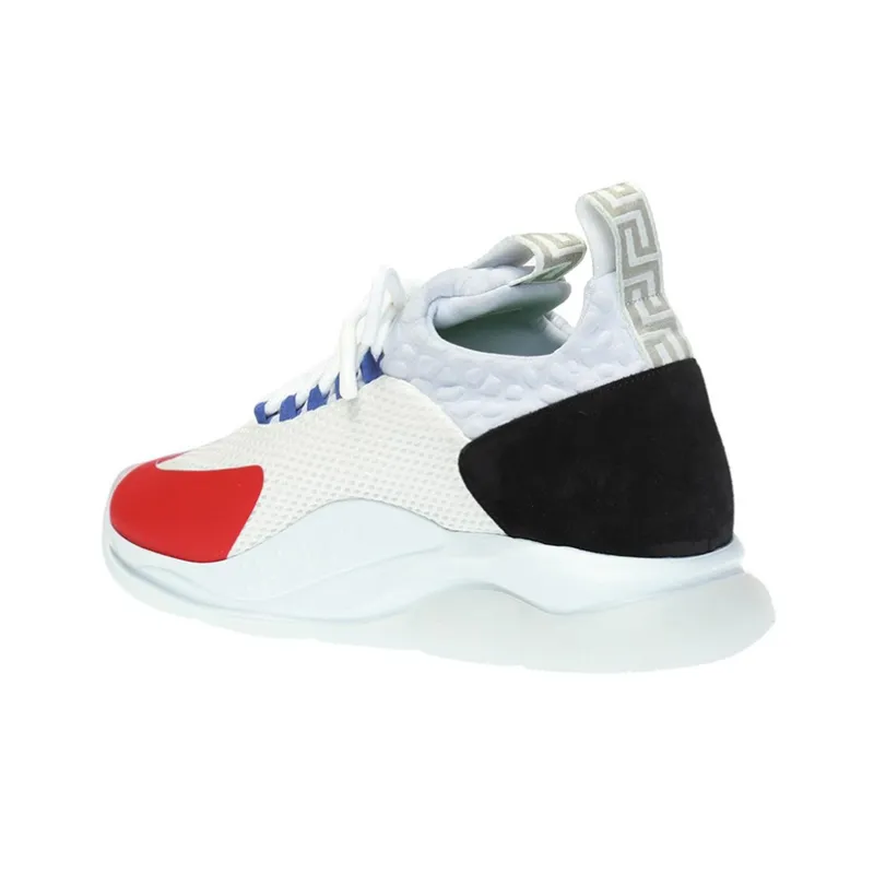 VERSACE Cross Chainer White-3