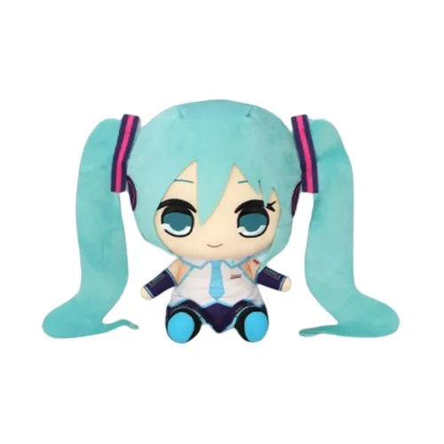 FURYU Hatsune Miku Double Ponytail Dolls Plush Pendant 25cm High