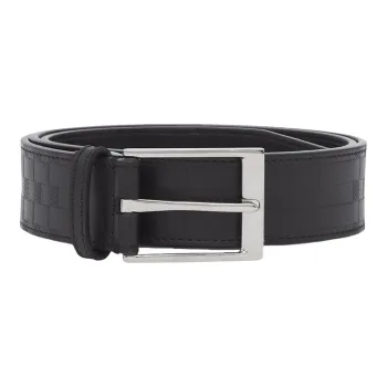Burberry Cow Leather Leather Belts Men's Width  3.5cm