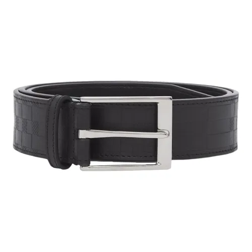 Burberry Cow Leather Leather Belts Men's Width  3.5cm