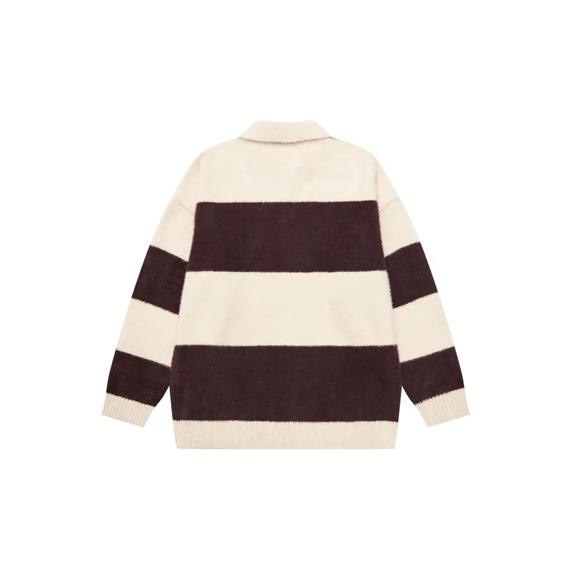 Heartboon Sweaters Unisex Milk Coffee-1