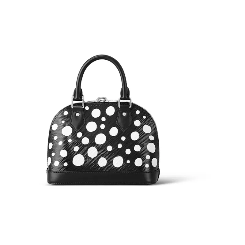 LOUIS VUITTON X Yayoi Kusama Alma Bb Black/White-2