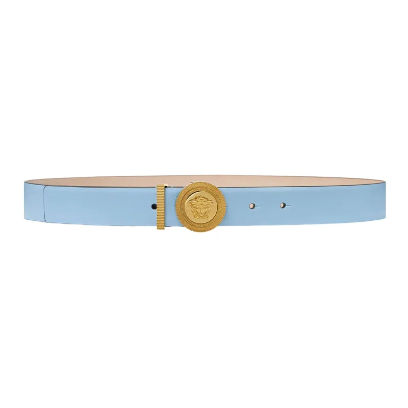 VERSACE Medusa Biggie Leather Belt-0