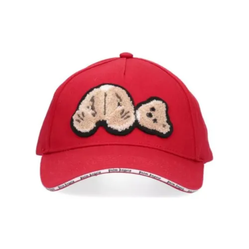 PALM ANGELS Baseball Caps Unisex Red