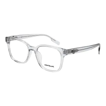 MONTBLANC Eyeglass Frames Unisex Transparent