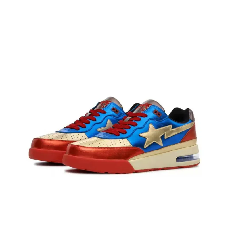 BAPE A BATHING APE Bape Road Sta Navy-2