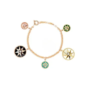 DIOR 18K Rose Gold Bracelets Women's
