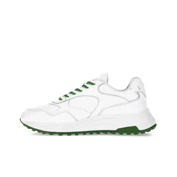 HOGAN Hyperlight Abrasion Resistant Low Top Casual Shoes Men's White