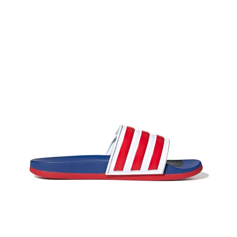 Adilette Adidas Comfort Adj 'Scarlet Team Royal Blue'-1