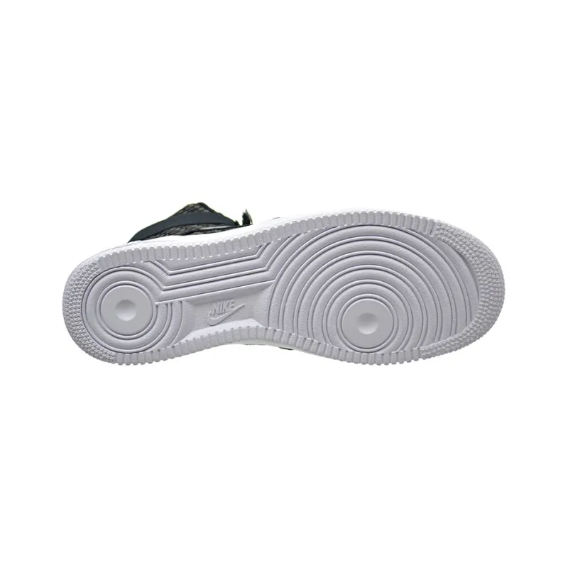 Nike Air Force 1 High '07 LV8 Woven Black White-4