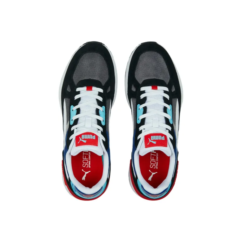 PUMA Graviton Pro Anti-Slip Wear-Resistant Low-Top Sports Casual Shoes Black White Blue-3