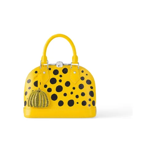 LOUIS VUITTON X Yayoi Kusama Alma BB Yellow/Black