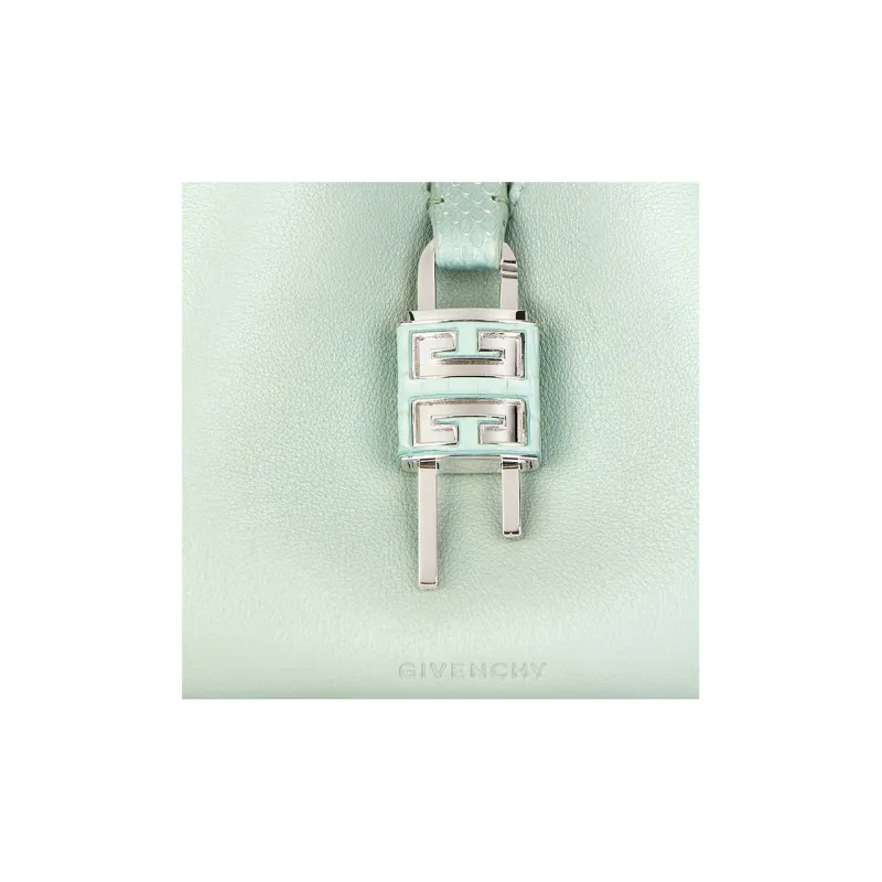 GIVENCHY G-Hobo Calfskin Handbag Mini Women's Light Green-4