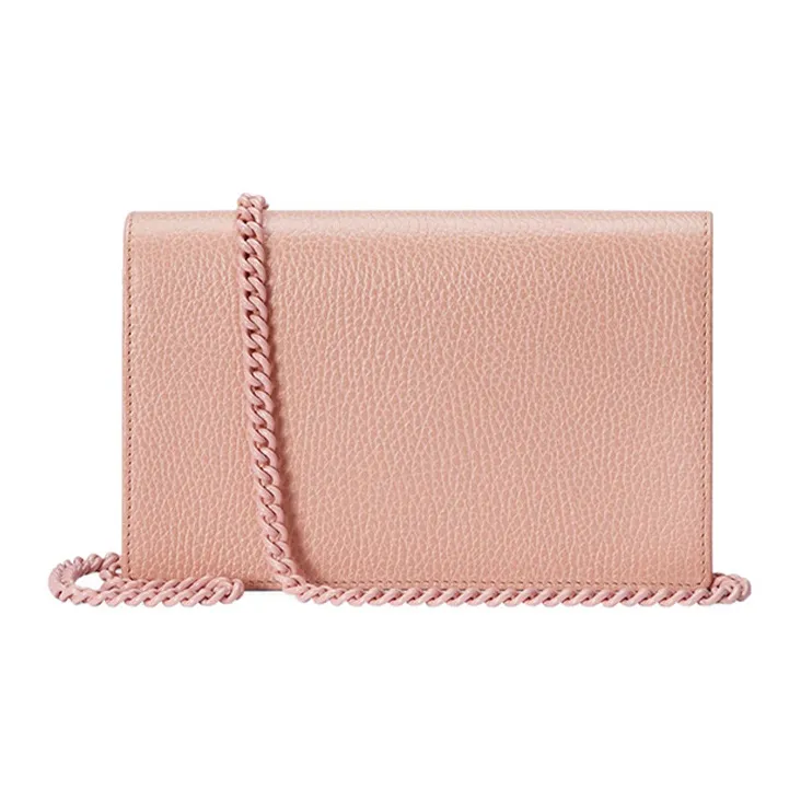 GUCCI GG Marmont Leather Chain Bag, Wallet, Shoulder Bag, Crossbody Bag Mini Women's Light Pink-3
