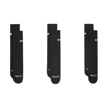 Nike X Nocta Crew Pack Of 3 Socks Black