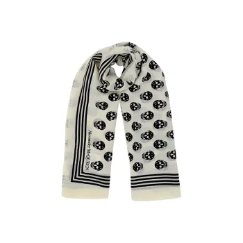 Alexander McQueen Skull Printed Scarf