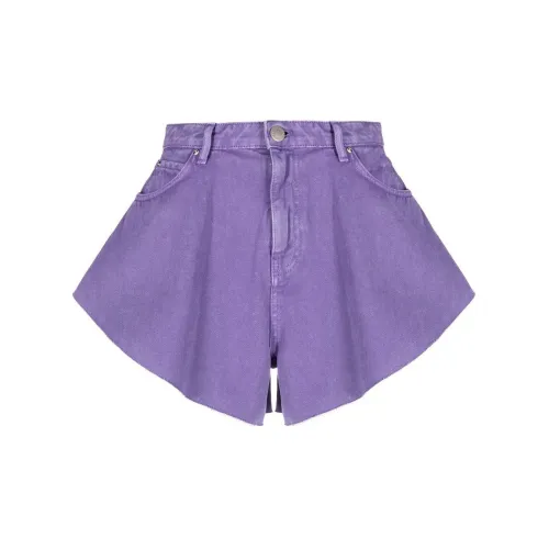 PINKO SS23 Denim Shorts Women's Purple