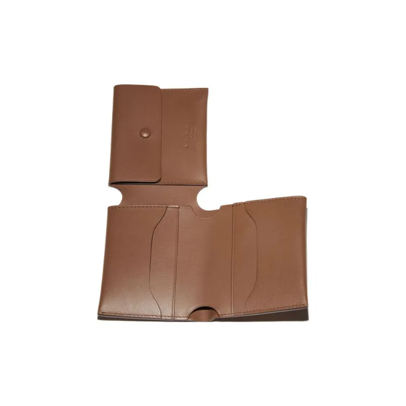 Acne Studios Logo Printed Fold Card Holder-2