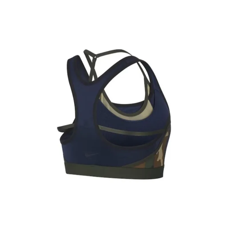 Nike X Sacai Hybrid Padded Bra 'Black/Sequoia'-1
