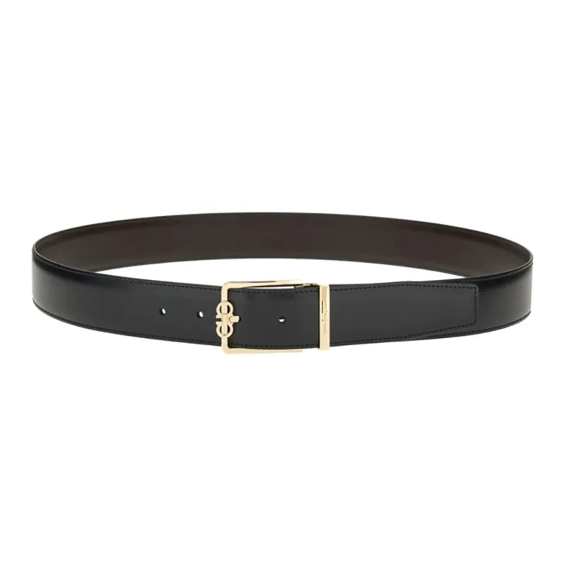 FERRAGAMO Minimalist Style Trendy Fashion Versatile Pin Buckle Men's Width 3.3cm-0