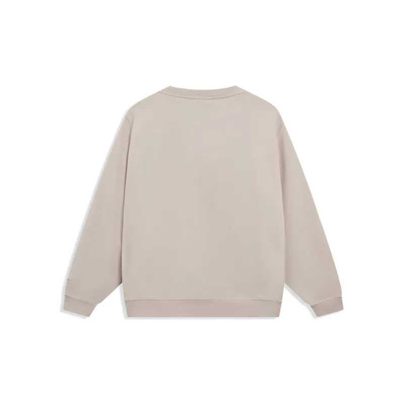 LiNing Sports Trend Series Sweatshirt Men's Goat Gray-1