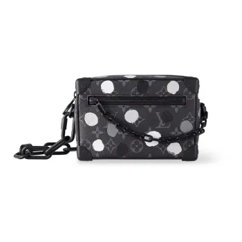 LOUIS VUITTON X Yayoi Kusama Mini Soft Trunk Monogram Eclipse Black/Silver
