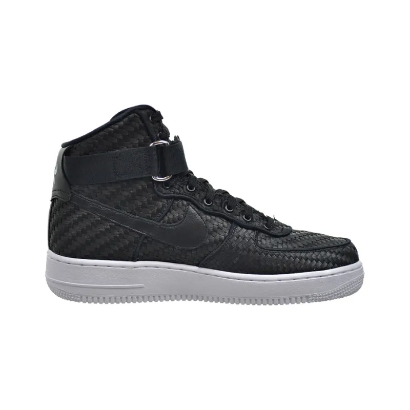 Nike Air Force 1 High '07 LV8 Woven Black White-1