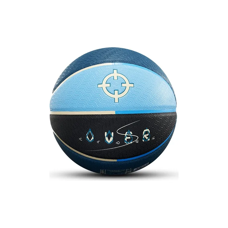RIGORER Stopgo 2.0 PU Basketball Blue Black Size 7 Ball Training-4