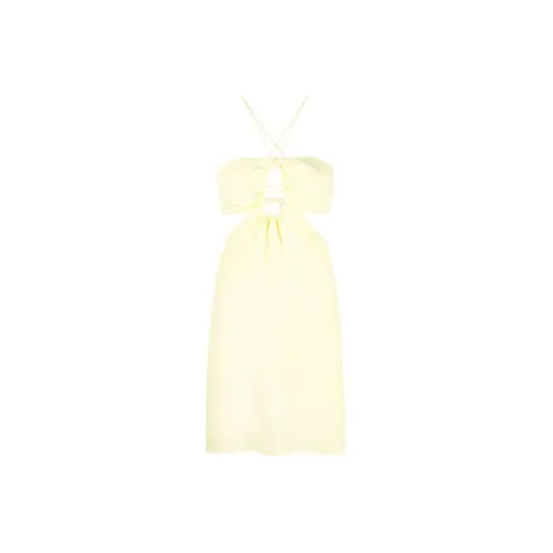 Rotate Sleeveless Dresses Women's Yellow