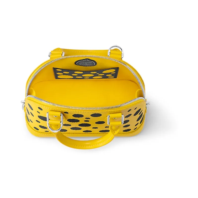 LOUIS VUITTON X Yayoi Kusama Alma Bb Yellow/Black-3