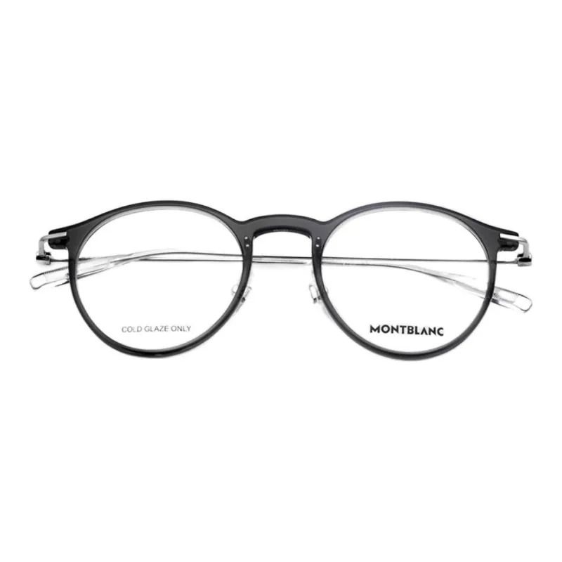 MONTBLANC Polished Round frame Glasses-2