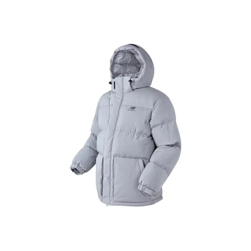 New Balance Active Short Down Jackets Unisex Gray