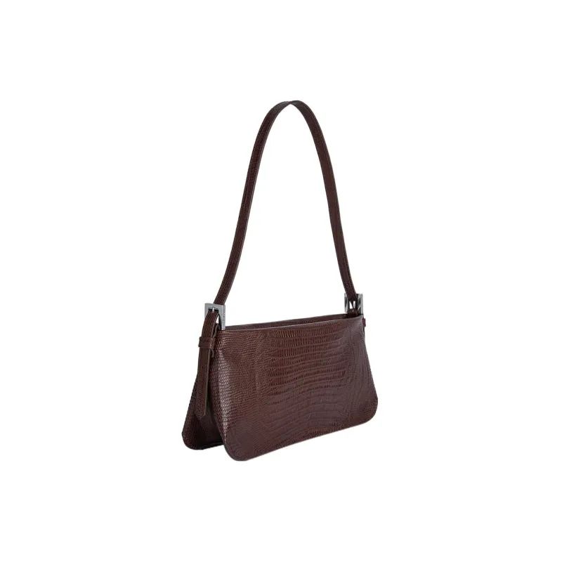 By Far Dulce Cow Leather Shoulder Bag Handbag Shoulder Bag Women's Brown-1