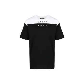 RAF SIMONS Ghost Host Two-tone T-shirt