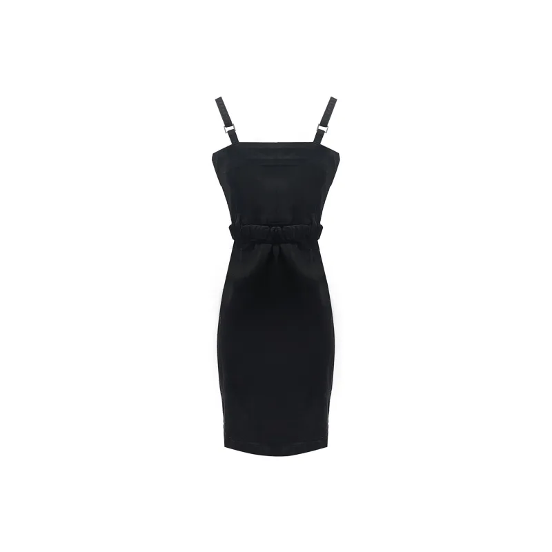FOREVER 21 Sleeveless Dresses Women's Black-1