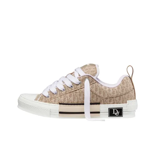 DIOR B23 Skater Low Top Beige DIOR Oblique Jacquard