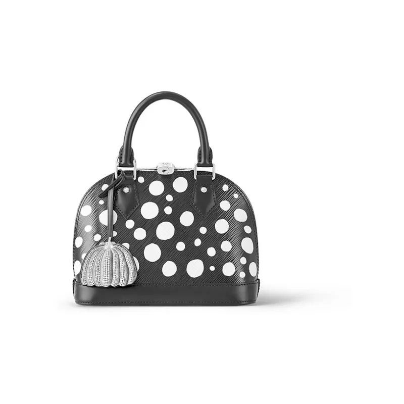 LOUIS VUITTON X Yayoi Kusama Alma Bb Black/White-0