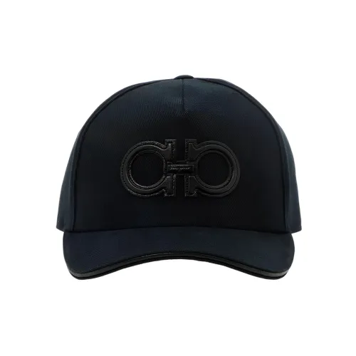 Ferragamo Logo Patch Baseball Cap