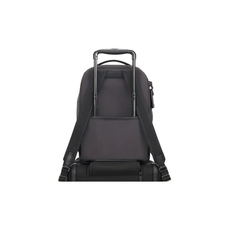 TUMI TUMI Harrison Nylon Backpack Regular Men's Black Gray Color Patchwork-4