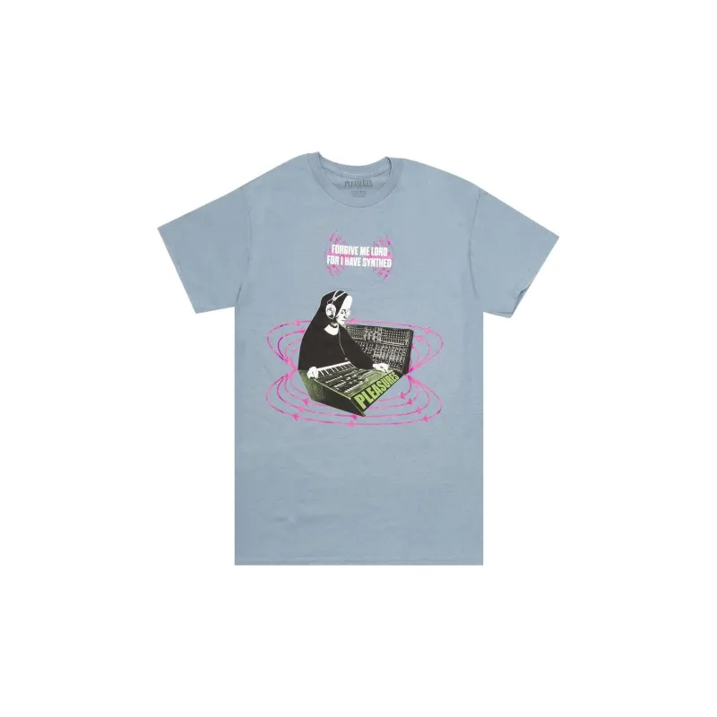 PLEASURES Synth T Shirt 'Slate'-0
