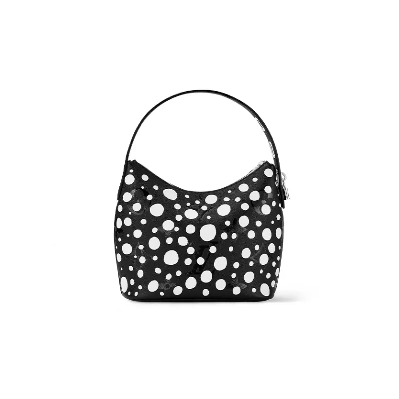 LOUIS VUITTON X Yayoi Kusama Marshmallow Black/White-2