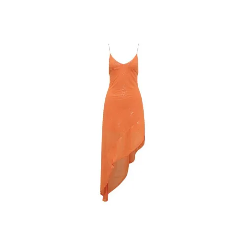 Rotate Sleeveless Dresses Women's Orange