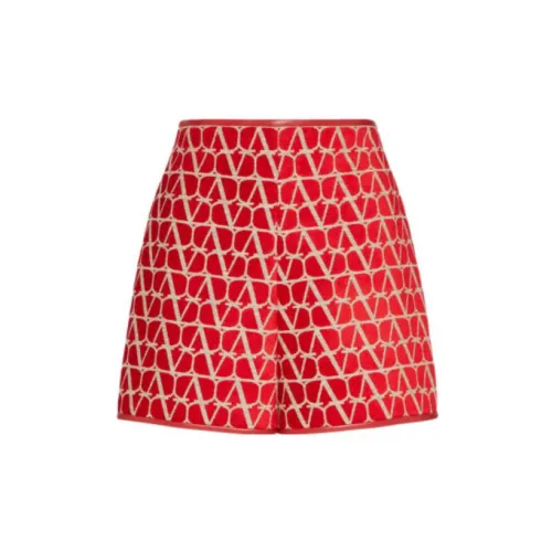 Valentino ROSSO Lunar New Year Casual Shorts Women's Red