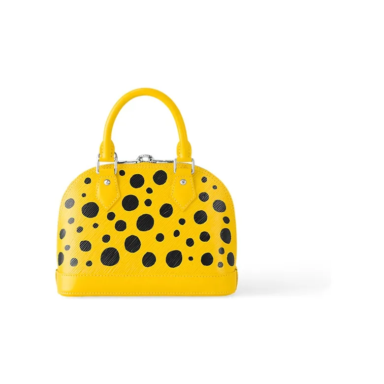 LOUIS VUITTON X Yayoi Kusama Alma Bb Yellow/Black-2