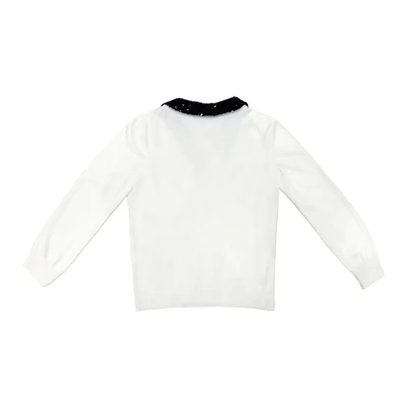 CHANEL Cashmere Sweaters Women's White-1