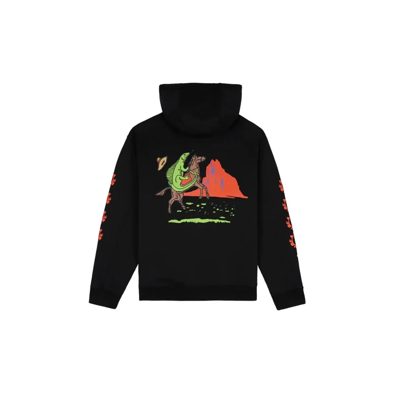 Brain Dead Lizard Cowboy Hoodie-1