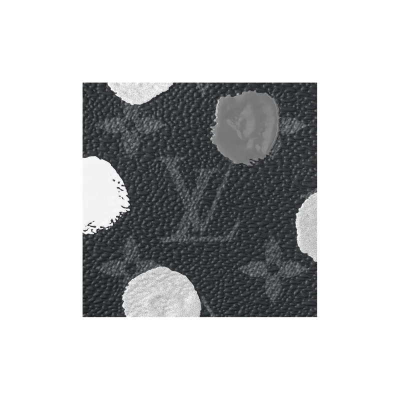 LOUIS VUITTON X Yayoi Kusama Mini Soft Trunk Monogram Eclipse Black/Silver-5